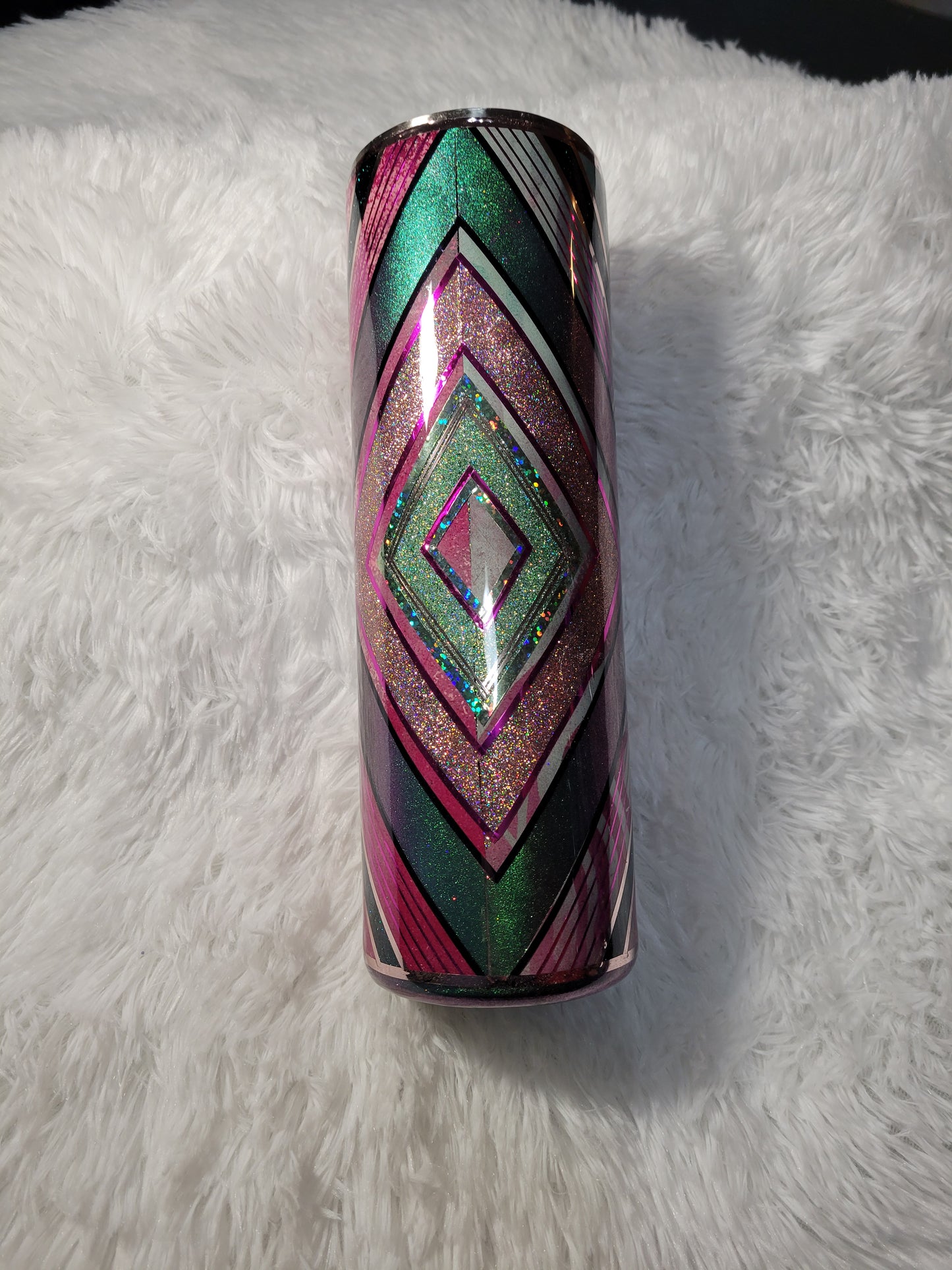 30 Oz Pink/Green Zebra 59