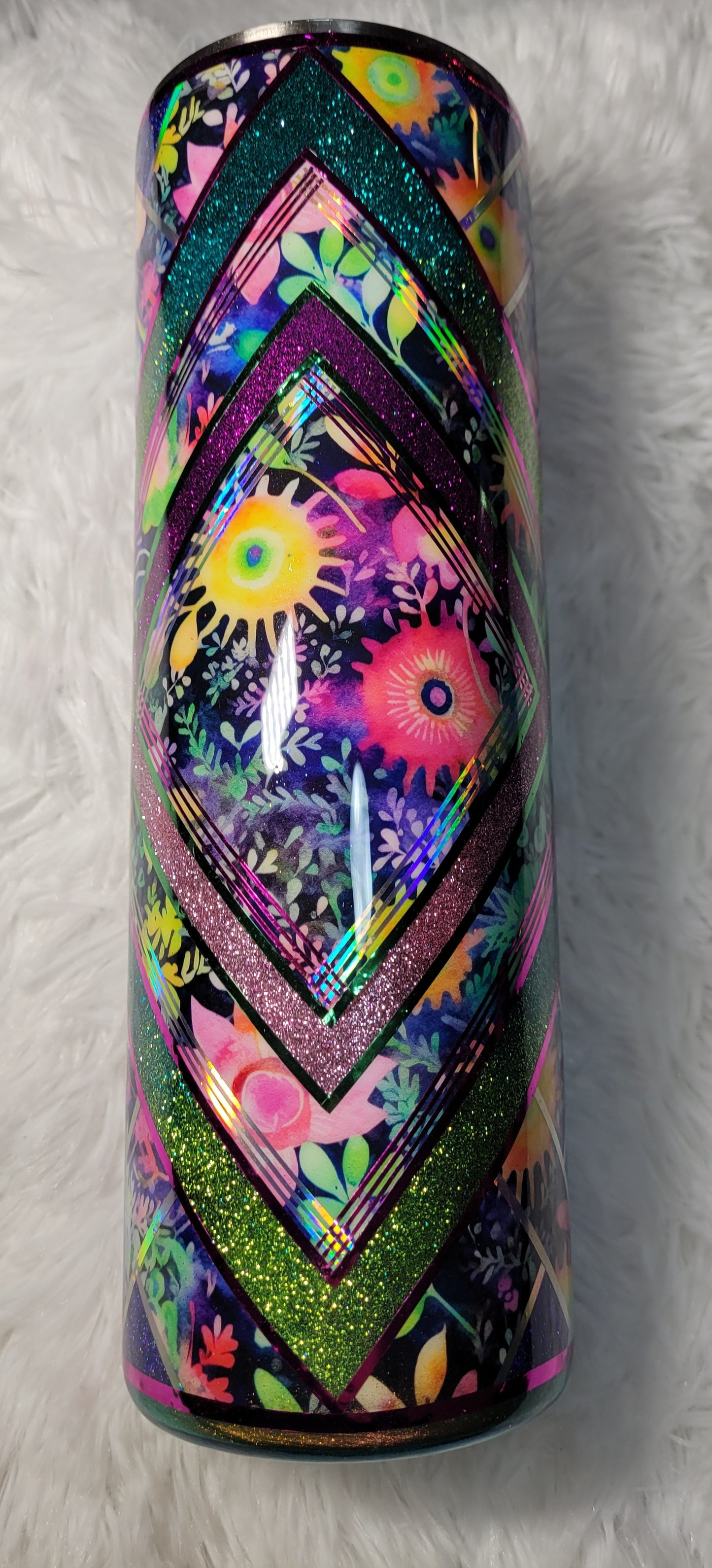 30 Oz Rainbow Floral 82