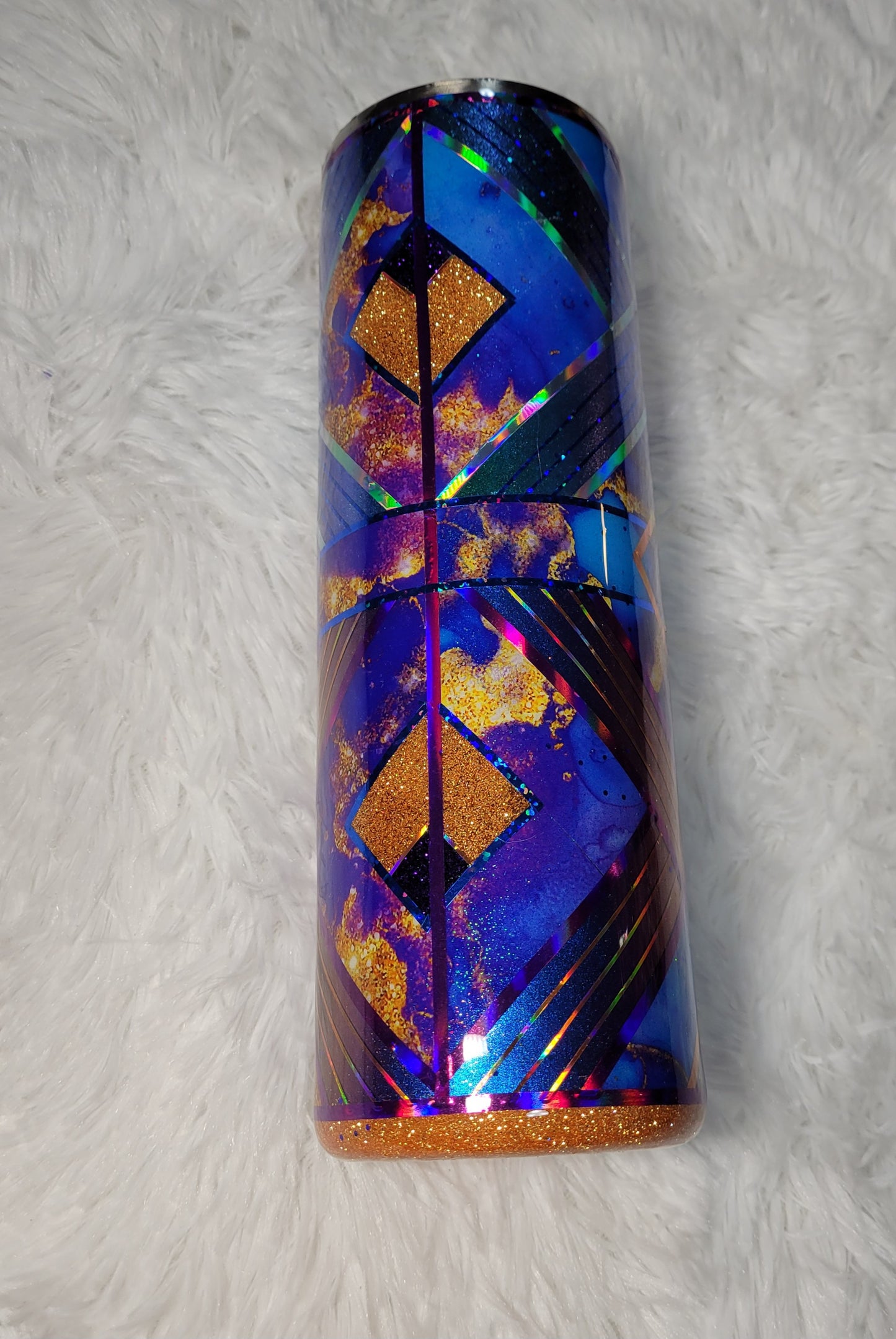 30 Oz Purple Gold Marble 85